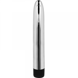 OHMAMA - VIBRADOR CLASICO SILVER 17.5 CM