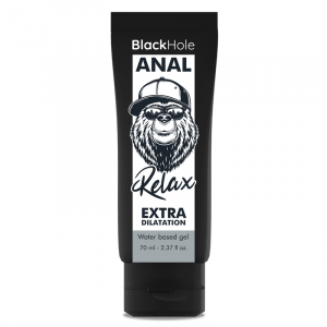 BLACK HOLE - GEL BASE AGUA DILATACIÓN ANAL 70 ML