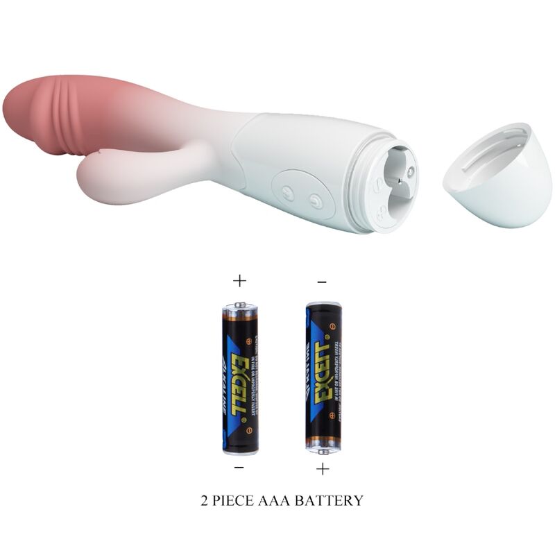 PRETTY LOVE - SNAPPY VIBRADOR RABBIT 3O VIBRACIONES ROSA - Imagen 3