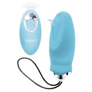 TOYJOY - HAPPINESS IM SO EGGCITED VIBRADOR CON CONTROL REMOTO AZUL