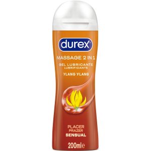 DUREX - GEL LUBRICANTE DE MASAJE SENSUAL YLANG YLANG 200 ML