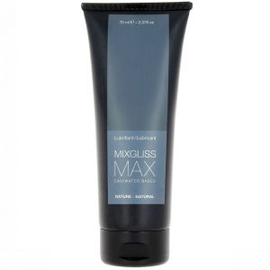 MIXGLISS - MAX LUBRICANTE ANAL BASE AGUA NATURAL 70 ML