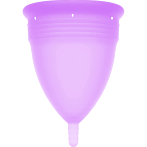 STERCUP - COPA MENSTRUAL FDA SILICONA LILA - TALLA L