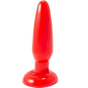 BAILE - PLUG ANAL PEQUEÑO ROJO 15 CM