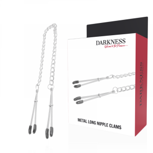 DARKNESS - PINZAS AJUSTABLES PARA PEZONES METAL