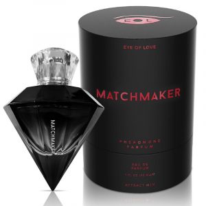 EYE OF LOVE - MATCHMAKER BLACK DIAMOND LGBTQ PERFUME FEROMONAS PARA ÉL 30 ML