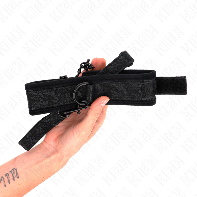 KINK - COLLAR CON CORREA 77 CM MODELO BÁSICO MODELO 5 AJUSTABLE 34-54 CM X 5 CM - Imagen 3