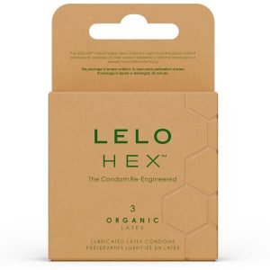 LELO - HEX ORGANIC PRESERVATIVO CAJA 3 UDS