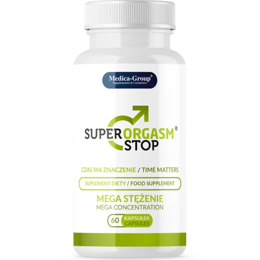 Super Orgasm Stop ? Cápsulas Naturales para el Control de la Eyaculación y Mayor Resistencia Sexual