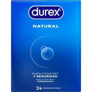 DUREX - PRESERVATIVOS NATURAL 24 UNIDADES