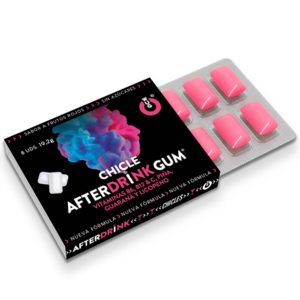 WUG After Drink ? 1 X 8 UDS | El chicle funcional que te ayuda a recuperar energía tras la noche