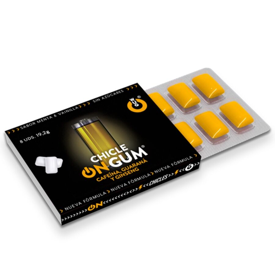 WUG On Gum ? 1 X 8 UDS | Energía inmediata en formato chicle