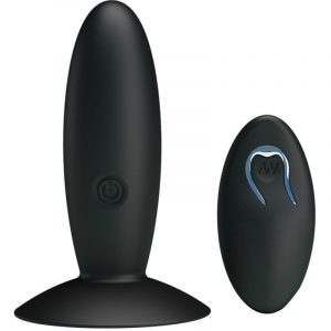 PRETTY LOVE - PLUG ANAL RECARGABLE CON VIBRACIÓN Y MANDO